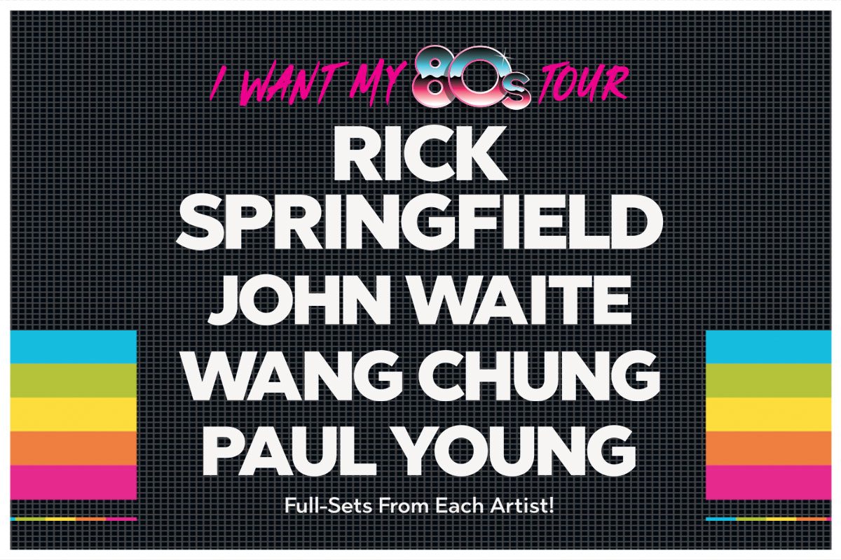 Rick Springfield w/ John Waite, Wang Chung and Paul Young